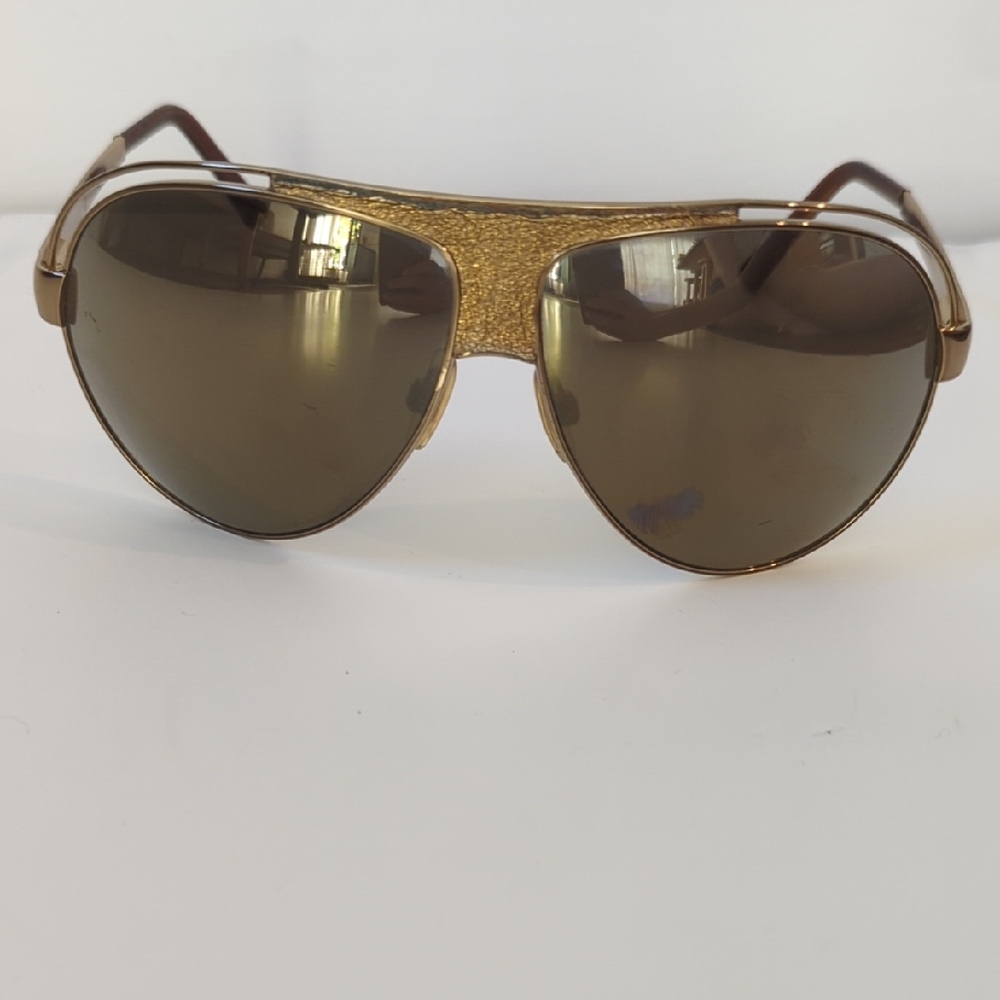 Dolce & Gabbana Gold Aviator Sunglasses